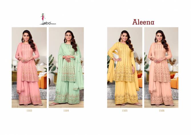 Eba Aleena 1503-1506 Wholesale Wedding Salwar Suits Catalog